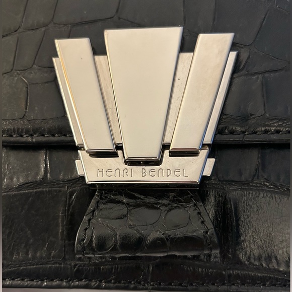 Henri Bendel Croc Textured Handbag - Picture 5 of 16